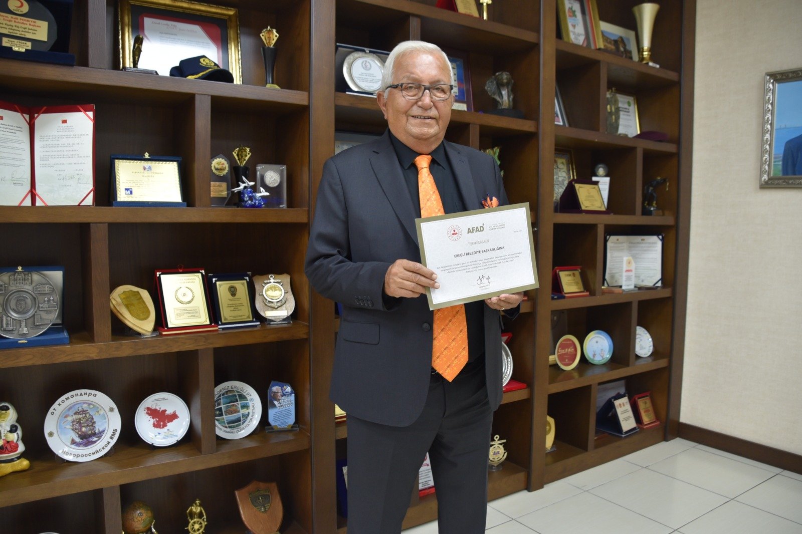 İÇİŞLERİ BAKANI SOYLU’DAN BAŞKAN POSBIYIK’A TEŞEKKÜR BELGESİ