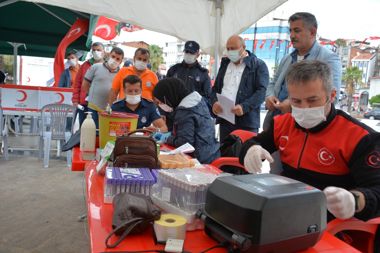 KDZ.EREĞLİ BELEDİYESİ, KAN VERDİ!