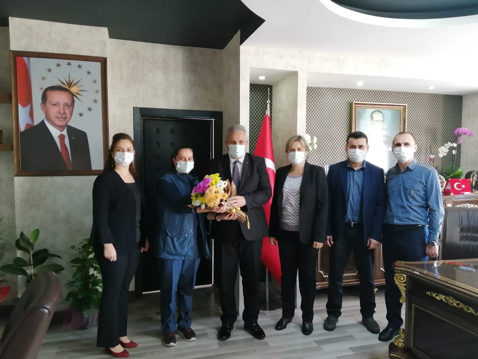 Çebi’den, Kaymakam Yapıcı’ya ziyaret