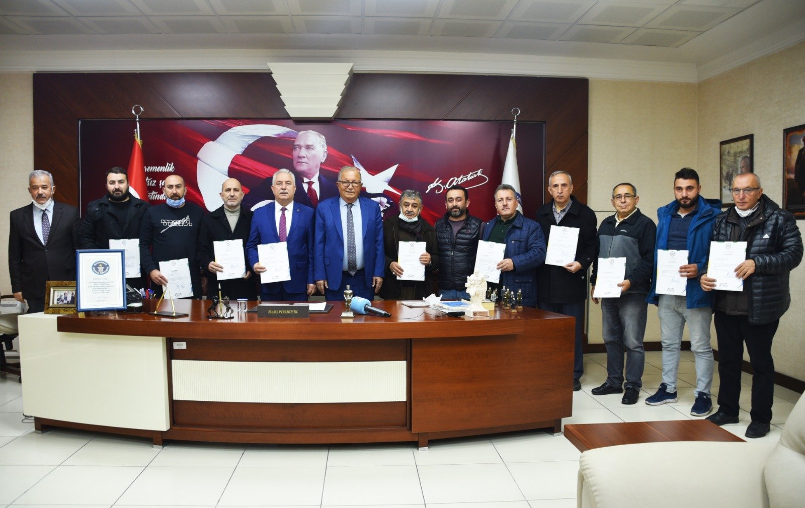 ESNAFA TEŞEKKÜR BELGESİ