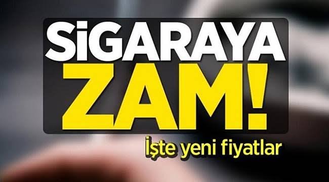 Bir sigara grubuna daha zam geldi