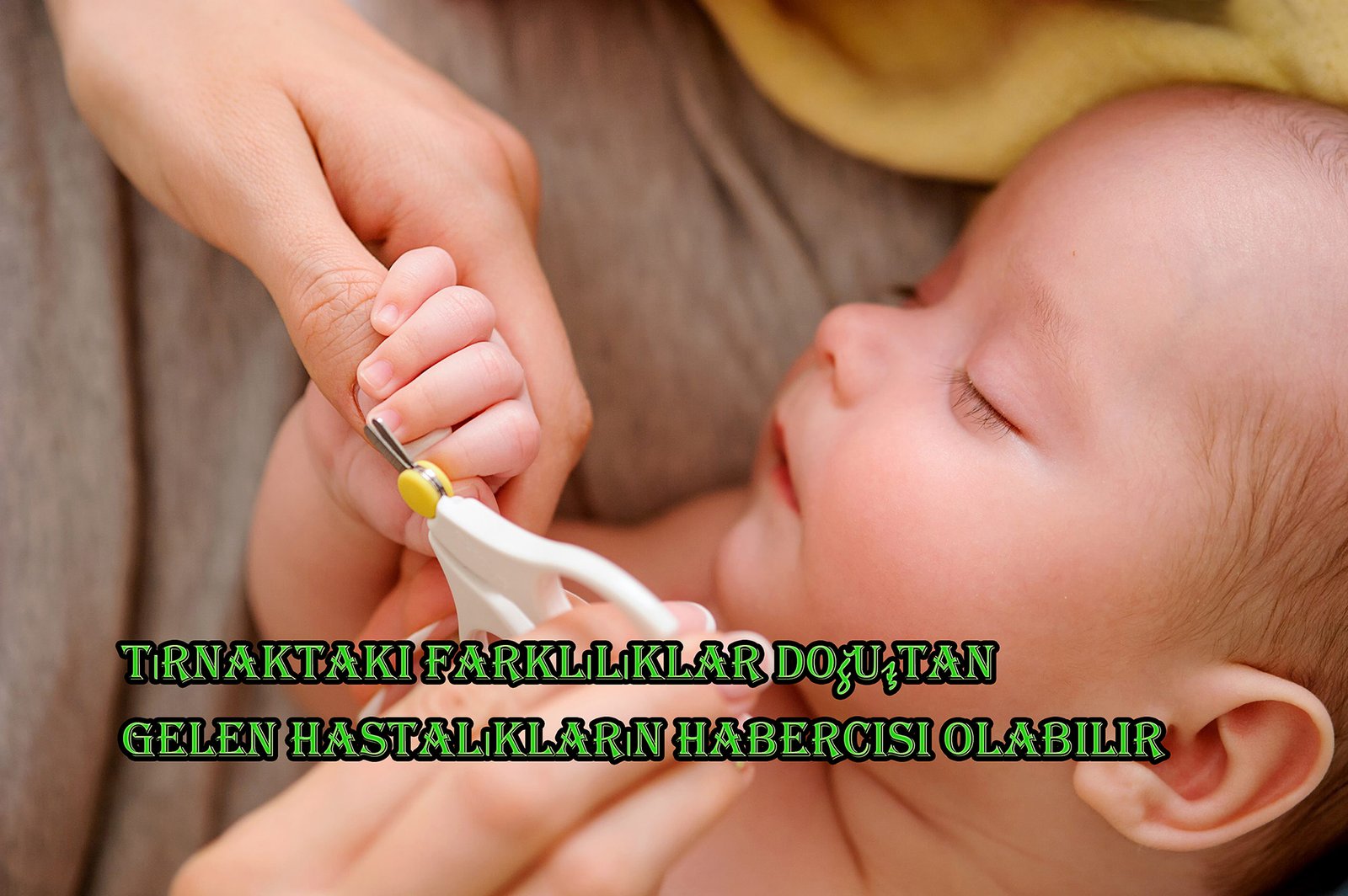 Çocuğunuzun sağlık durumu tırnaklarına yansıyabilir