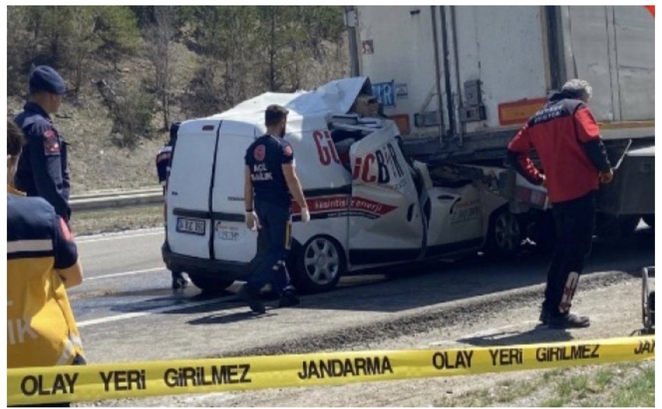 Trafik Kazası: 1 Ölü