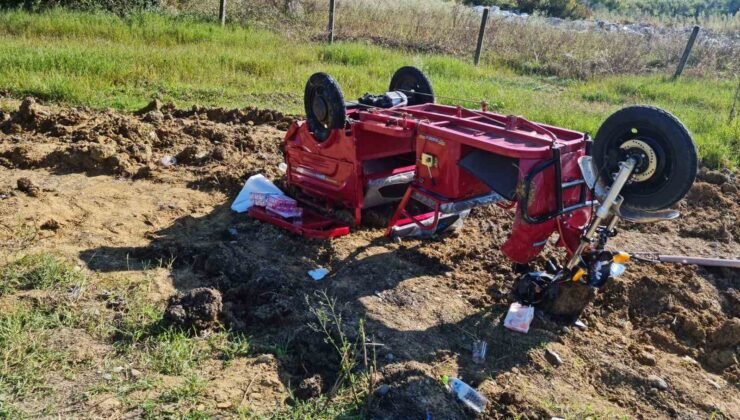 Zonguldak’ta otomobil elektrikli motosiklete çarptı; 1’i çocuk 4 yaralı