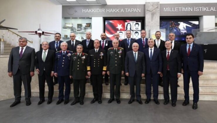 Bakanlar TUSAŞ Tesislerine Terör Saldırısı Sonrası Ziyaret Gerçekleştirdi