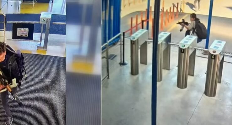 Saldırganlardan birinin, tesisten içeri girdiğini gösteren fotoğrafı ortaya çıktı