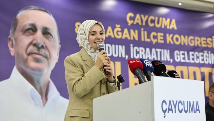 Bakan Göktaş, AK Parti Çaycuma İlçe Başkanlığı kongresinde konuştu.