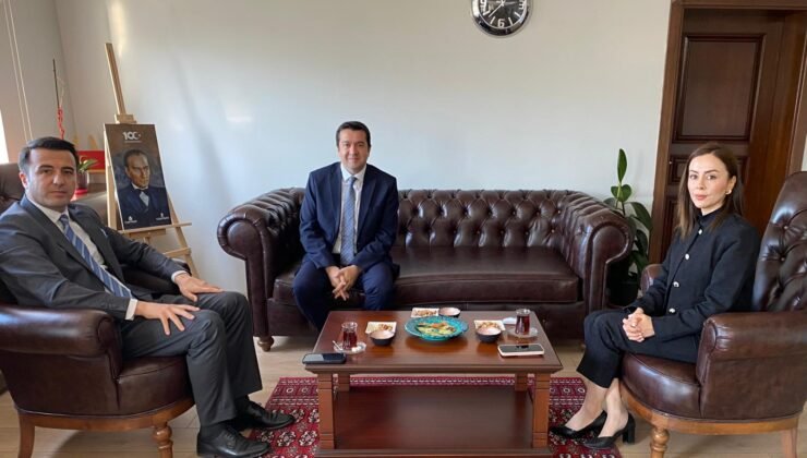 Kilimli Kaymakamı Necdet Özdemir’den Gökçebey Kaymakamı’na Ziyaret