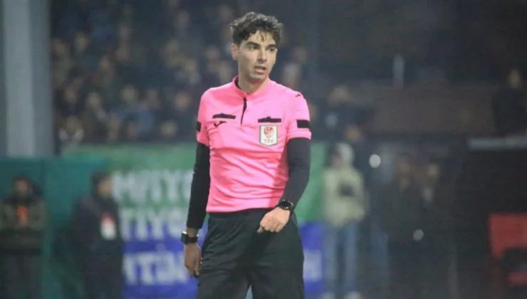 Kdz.Ereğli Belediyespor-Taşköprüspor müsabakasını hakem Muhammed Burak Tufan yönetecek 