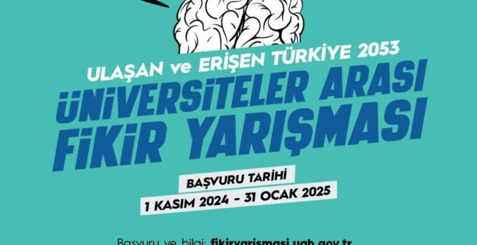 Gençler ulaştırma projeleri için yarışacak