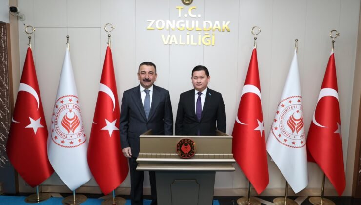 Kazakistan Başkonsolosu Amankul, Zonguldak’ta