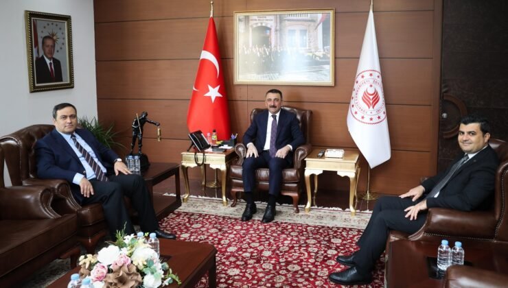 Mülkiye başmüfettişleri Zonguldak Valisi Osman Hacıbektaşoğlu’nu ziyaret etti