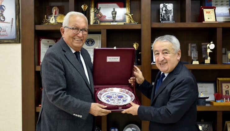 Metin Ataç Paşa Ve Sarıkamış Heyeti, Başkan Posbıyık’ı Ziyaret Etti