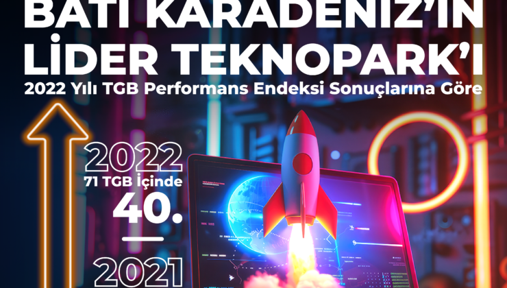 TGB Performans Endeksi 2022 Yılı Sonuçlarına Göre Batı Karadeniz Bölgesinin Lideri: Zonguldak Teknopark