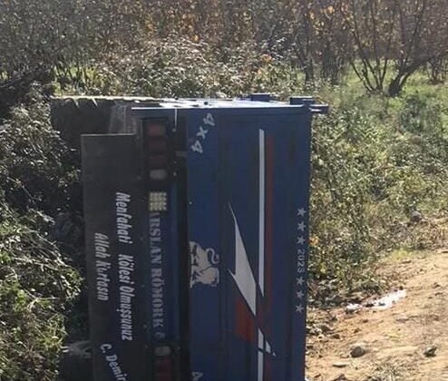 Zonguldak’ta Tarım Aracı Devrildi: 1 Kişi Hayatını Kaybetti, 2 Kişi Ağır Yaralı