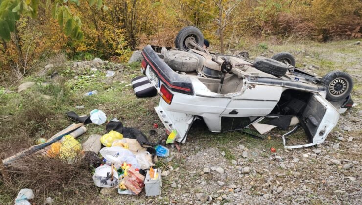 Zonguldak Ankara Karayolunda Feci Kaza: 75 Yaşındaki Sürücü ve Eşi Yaralandı