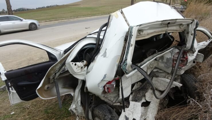 14 yaşındaki sürücü cipiyle otomobile çarptı: 1 ölü