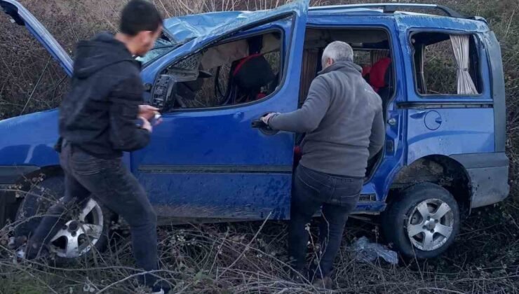 Çaycuma’da trafik kazası: 5 yaralı