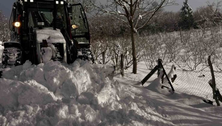 Zonguldak’ta kapalı köy yolu kalmadı