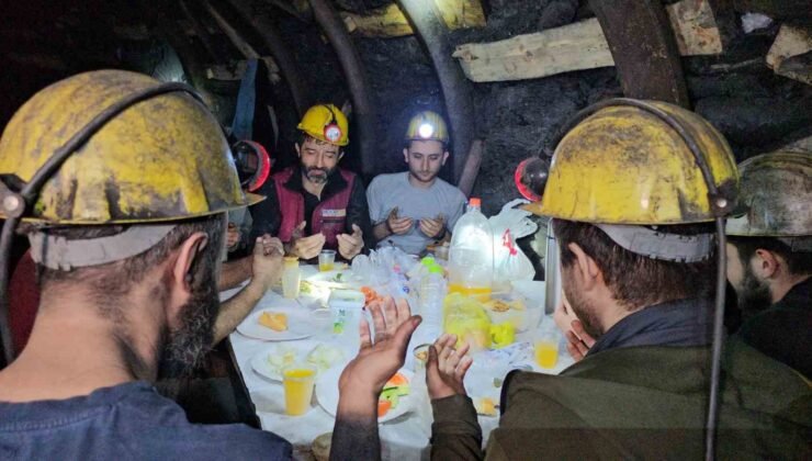 Yerin 200 metre altında ilk sahur