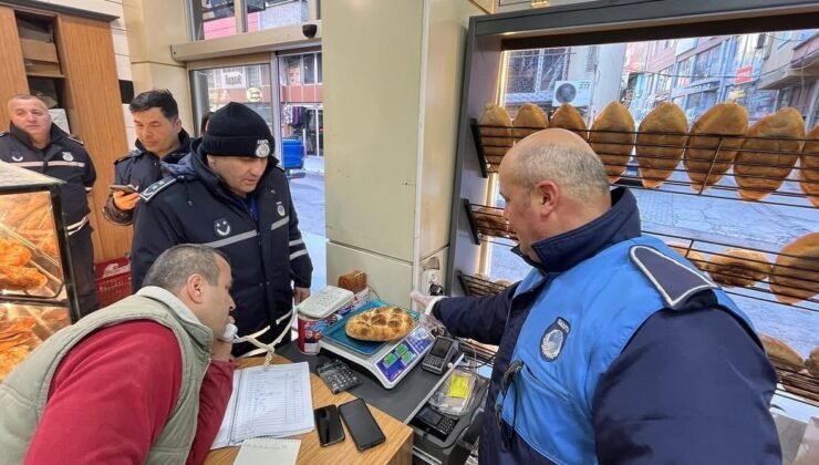 Zabıtalardan fırınlara denetim