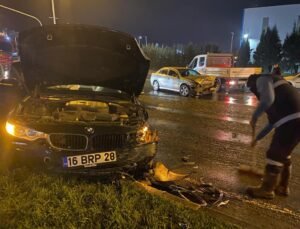 Karadeniz Ereğli’deki trafik kazasında iki kişi yaralandı