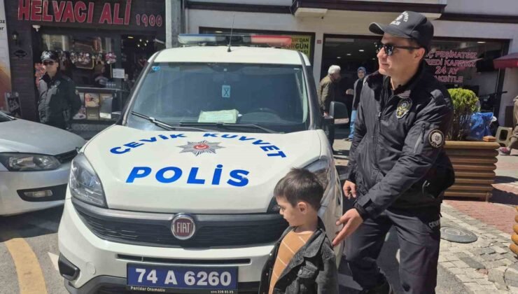Epilepsi hastası minik Aras’ın hayali gerçek oldu
