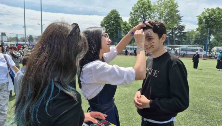 Özel çocuklar sportif faaliyetler ile eğlendi