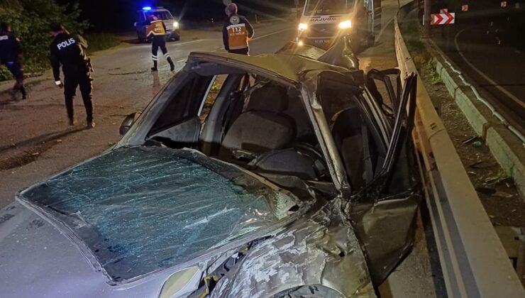 Zonguldak’taki trafik kazasında 24 yaşındaki genç hayatını kaybetti