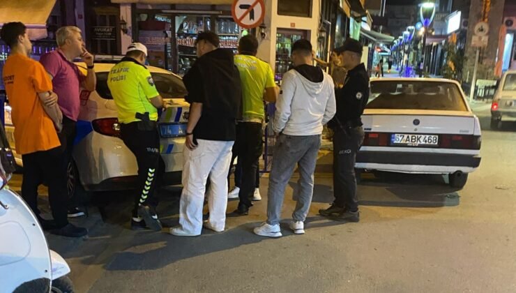 Yüksek sesten durduruldu, ehliyetine el konuldu