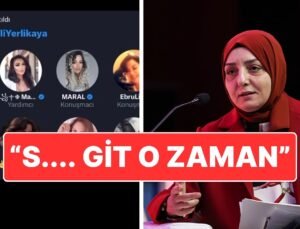 Cumhurbaşkanı Başdanışmanı Saadet Oruç’tan Sert Tartışma: “Dinlemiyorsan S. GİT”