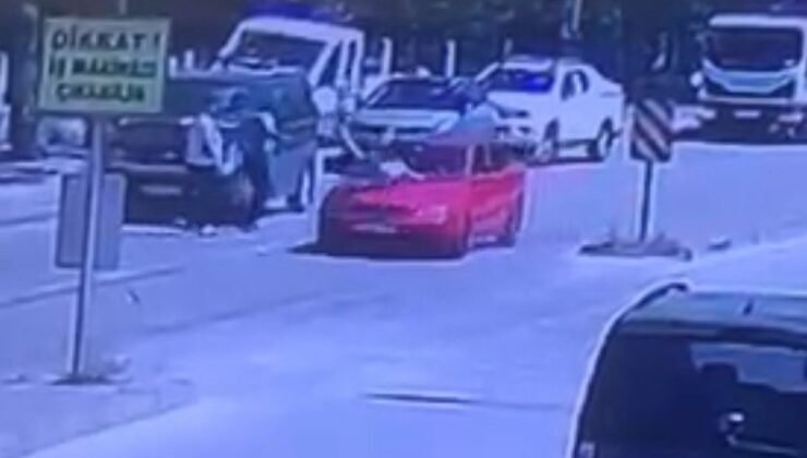 Yola aniden çıkan 7 yaşındaki çocuğa otomobil çarptı