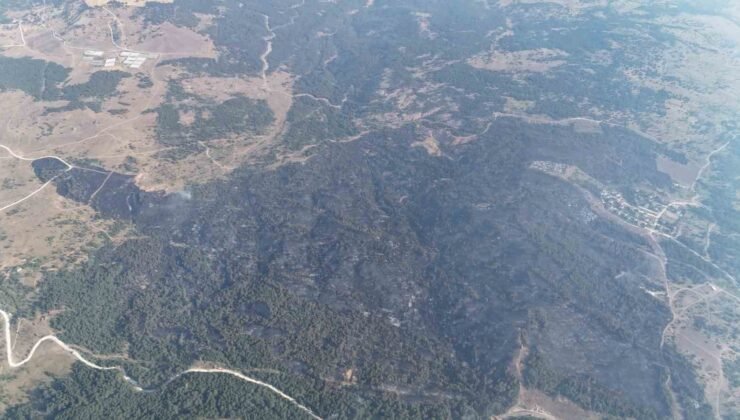 Karabük’teki orman yangını 12 saatte kontrol altina alındı