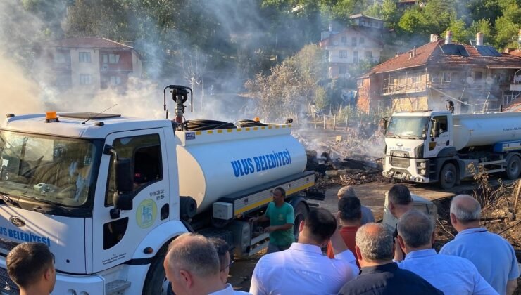 Ulus’ta orman yangını korkuttu: Eldeş Köyü’ndeki alevler kısa sürede kontrol altına alındı