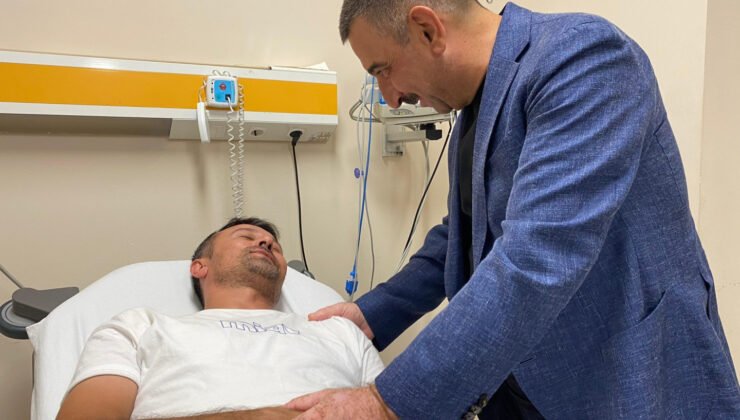 Vali Hacıbektaşoğlu, yangın bölgesinde incelemelerde bulundu