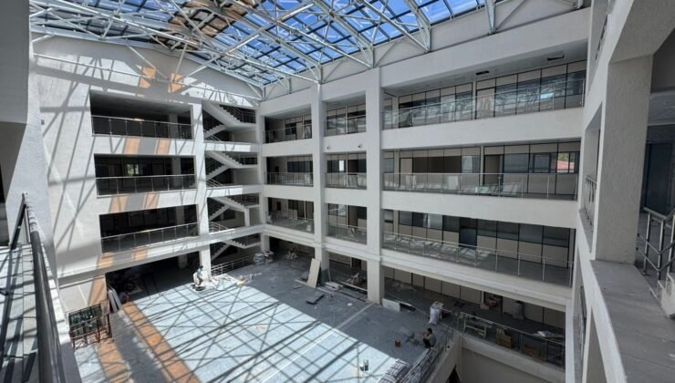 Zonguldak’ta SGK Hizmet Binası inşaatında sona gelindi