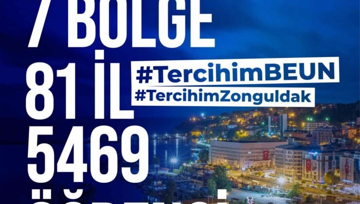 2025 YKS Yerleştirme Sonuçlarında Büyük Başarı: 81 İlden 5469 Öğrenci BEUN’u Tercih Etti