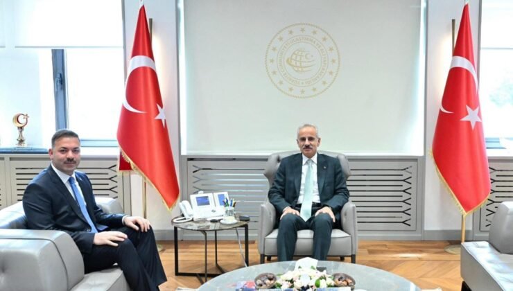 AK Parti İl Başkanı Çağlayan’dan Bakan Uraloğlu’na ziyaret