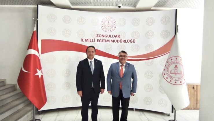 BEÜ Rektörü Özölçer’den İl Milli Eğitim Müdürü Keskin’e hayırlı olsun ziyareti