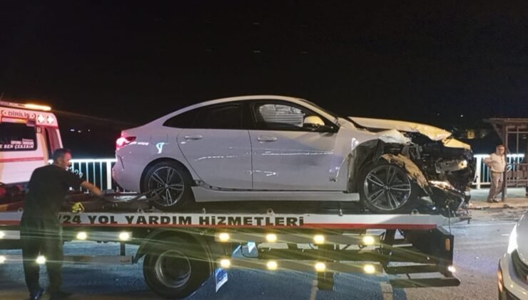 Çaycuma’da zincirleme kaza: Sürücü aracını bırakıp kaçtı