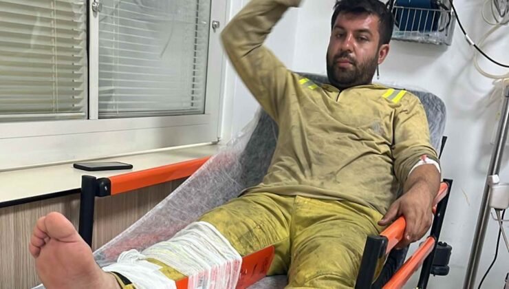 Karabük’te soğutma çalışmasına katılan arazöz devrildi: 2 yaralı