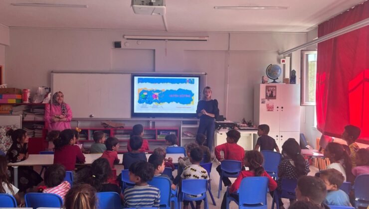 Mevsimlik tarım işçilerinin çocuklarına hijyen eğitimi