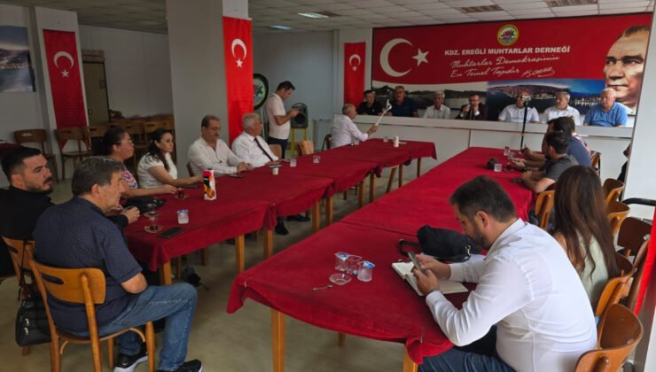 Muhtarlardan Basına Kahvaltılı Mesaj: “Kavga Değil, Hizmet İçin Birlikteyiz”