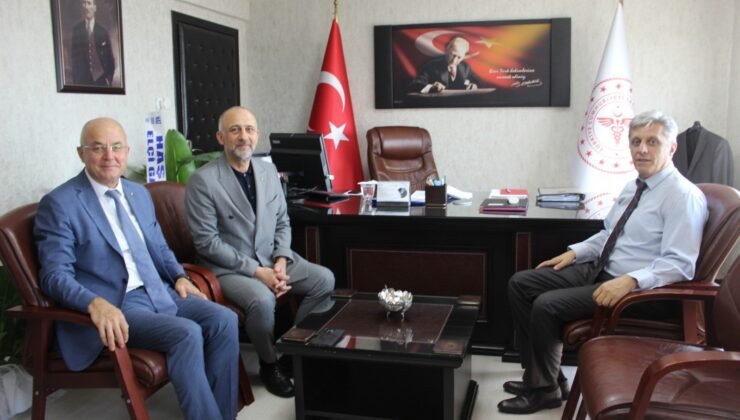 TSO Başkanı Demir’den İl Sağlık Müdürüne ‘hayırlı olsun’ ziyareti