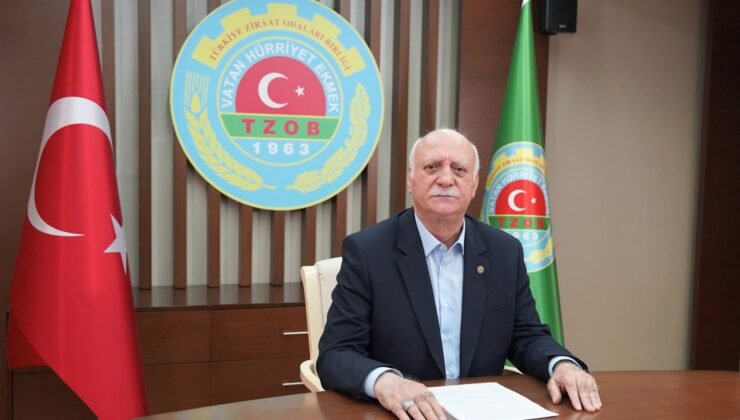TZOB Başkanı Bayraktar: Girdi fiyatları arttı, üretici–market farkı yüzde 335’i buldu