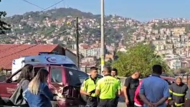 Zonguldak’ta zincirleme kaza: 4 yaralı