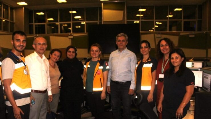 Acillere ve 112 istasyonlarına gece denetimi