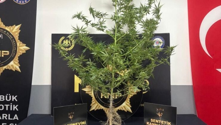 Karabük’te uyuşturucu operasyonu: 4 gözaltı, 1 tutuklama