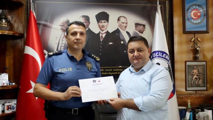 Polis Eşleri Derneği’nden Başkan Yeşil’e teşekkür