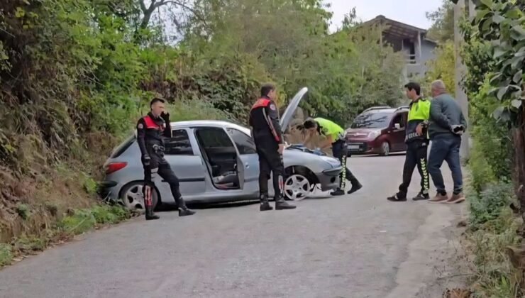 Zonguldak’ta jandarmadan kaçan sürücü kovalamacayla yakalandı